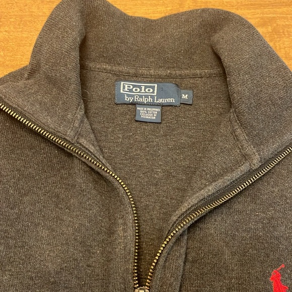 Polo Ralph Lauren 1/4 zip sweater - Picture 3 of 4